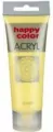 Farba akrylowa żółta pastel, 75ml - tantis.pl