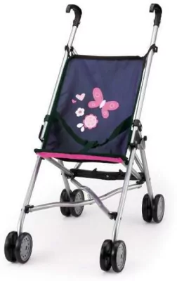 Bayer Wózek dla lalki Buggy różowo-niebieski 30113AA