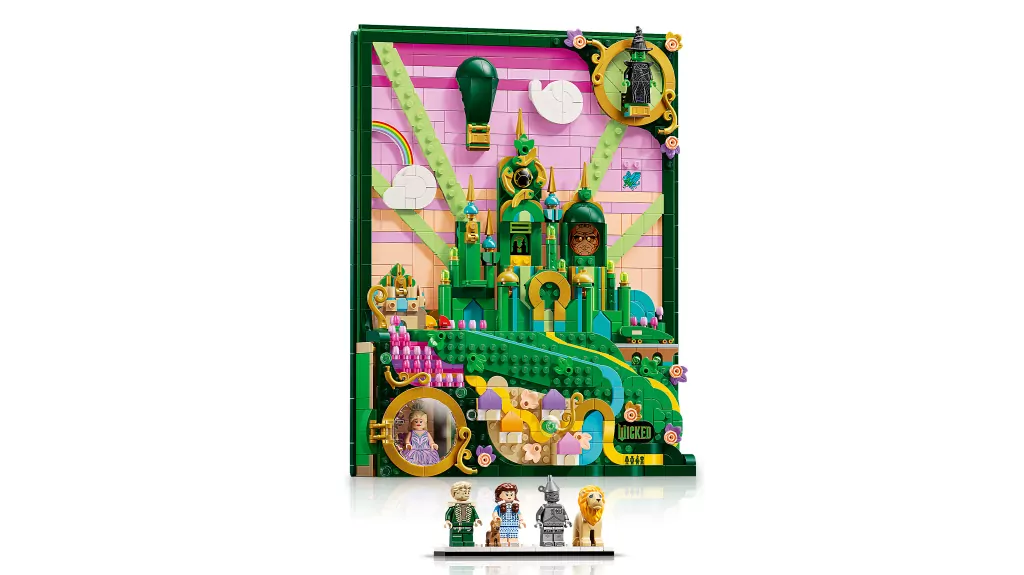 LEGO® Wicked. Obraz Emerald City 75685 - tantis.pl