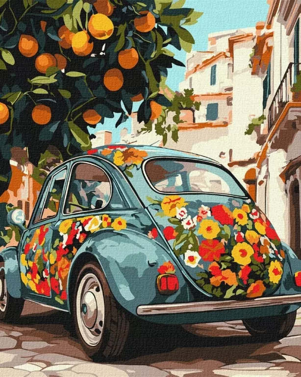 Malowanie po numerach - Wytworność Włoch 40x50cm - tantis.pl