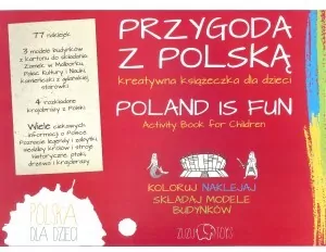 Przygoda z Polską Kreatywna książeczka dla dzieci - tantis.pl