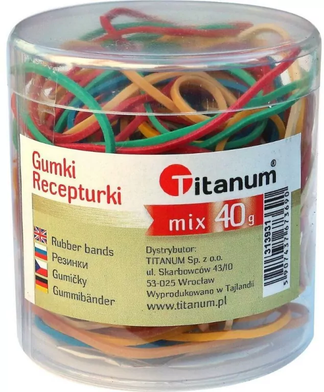 Gumki recepturki 40g mix - tantis.pl