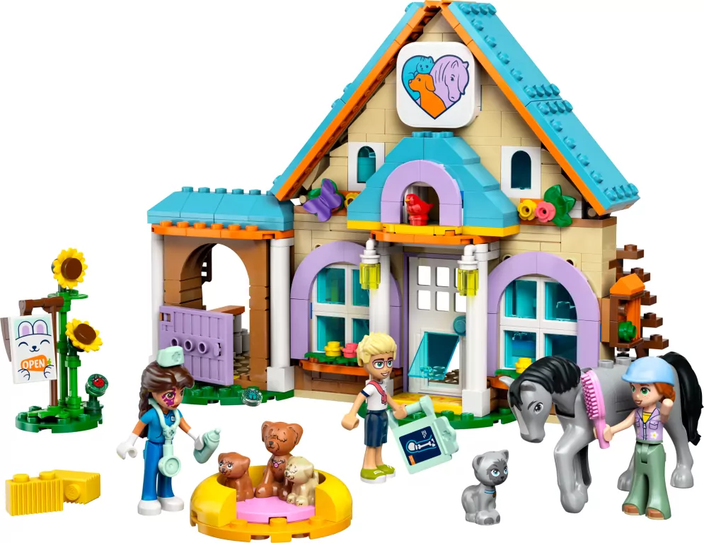 LEGO® Koń i lecznica dla zwierząt 42651 - tantis.pl