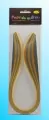 Paski do quillingu 10mmx50cm brokatowe, złote - tantis.pl
