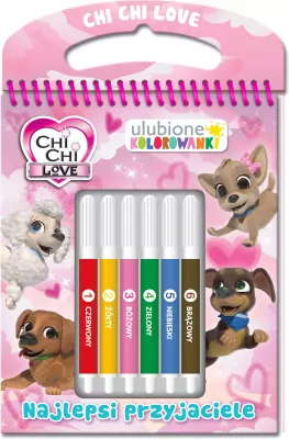 Chi Chi Love. Najlepsi przyjaciele. Ulubione kolorowanki