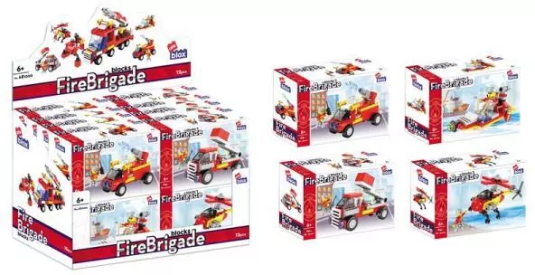 Klocki konstrukcyjne. Straż mix - tantis.pl