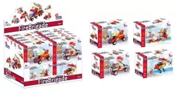 Klocki konstrukcyjne. Straż mix