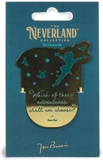 Neverland Zakładka metalowa Piotruś Pan Nibylandia - tantis.pl