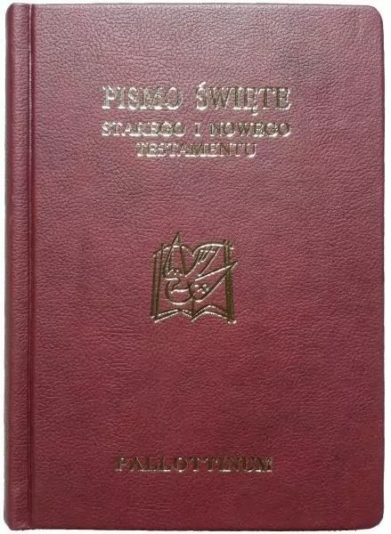 Biblia Pielgrzyma oprawa ekologiczna, panigatory - tantis.pl
