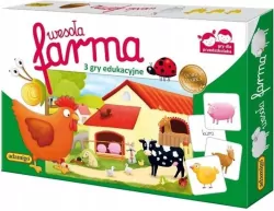 Wesoła Farma. 3 gry edukacyjne