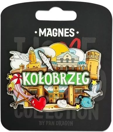 Magnes I love Poland Kołobrzeg ILP-MAG-C-KOL-33 - tantis.pl