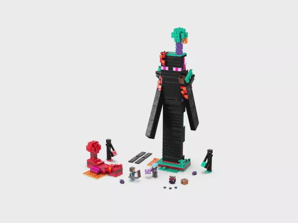 LEGO® Minecraft. Wieża Endermana. 21279 - tantis.pl