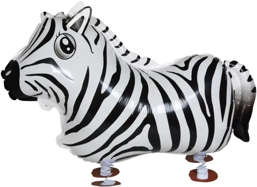 Balon foliowy chodzący zebra - tantis.pl