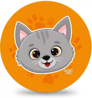 Piłka PVC Sportox Kids 230mm - Kotek