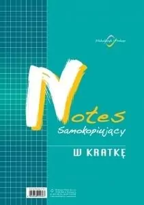 Notes samokopiujący w kratkę - tantis.pl