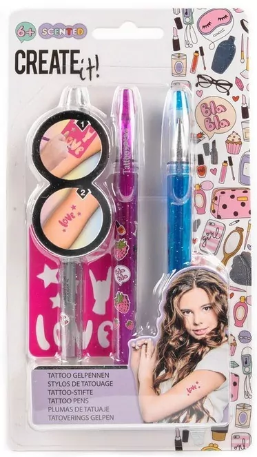 Pisak do robienia tatuażu 3 szt. CREATE IT! MIX - tantis.pl