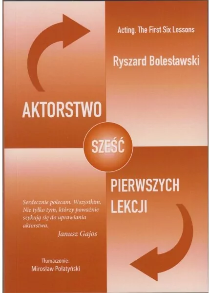 Aktorstwo. Sześć pierwszych lekcji - tantis.pl