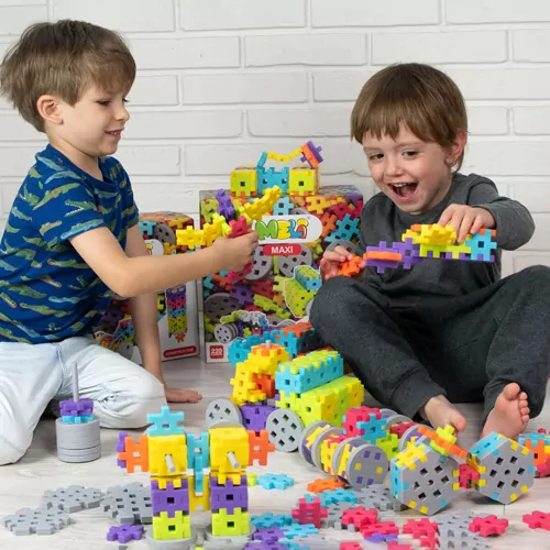 Klocki Meli Maxi Constructor 220 elementów - tantis.pl
