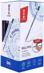 Długopis biurowy 0,7mm zielony  MemoBe