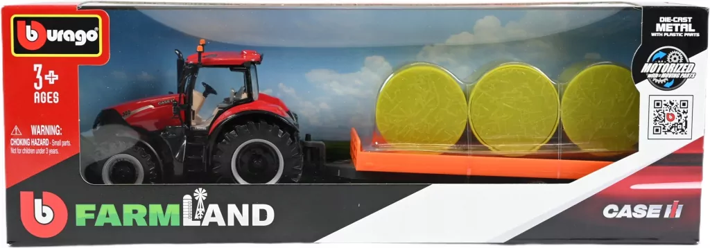 Tractor With Trailer - Case IH Optum Cvx 300 - tantis.pl