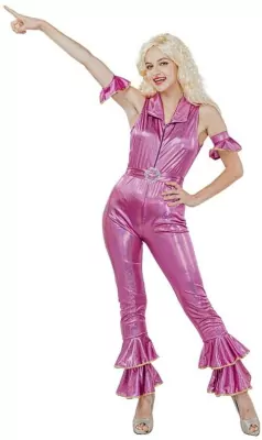 Strój dla dorosłych różowa diwa rozm. S