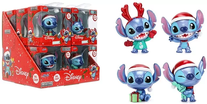 Jada Stitch Metal fig Santa 6,5cm MIX - tantis.pl