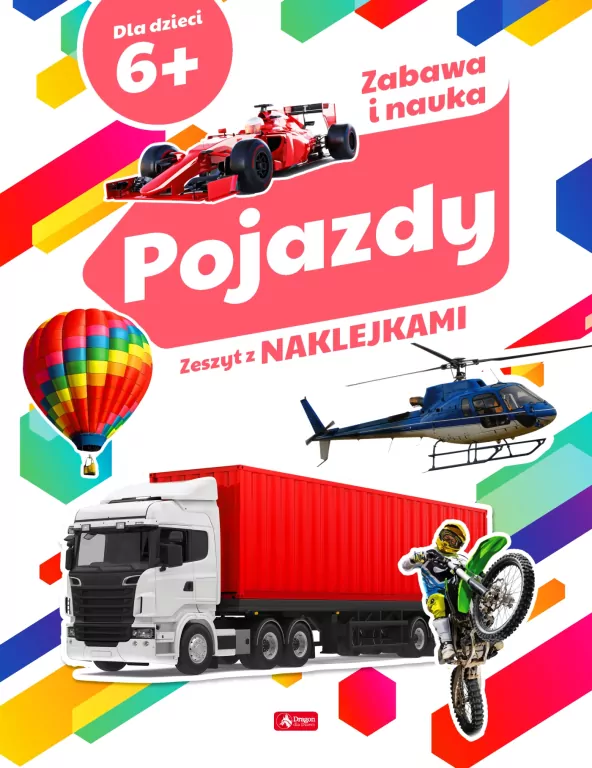 Pojazdy. Zeszyt z naklejkami - tantis.pl