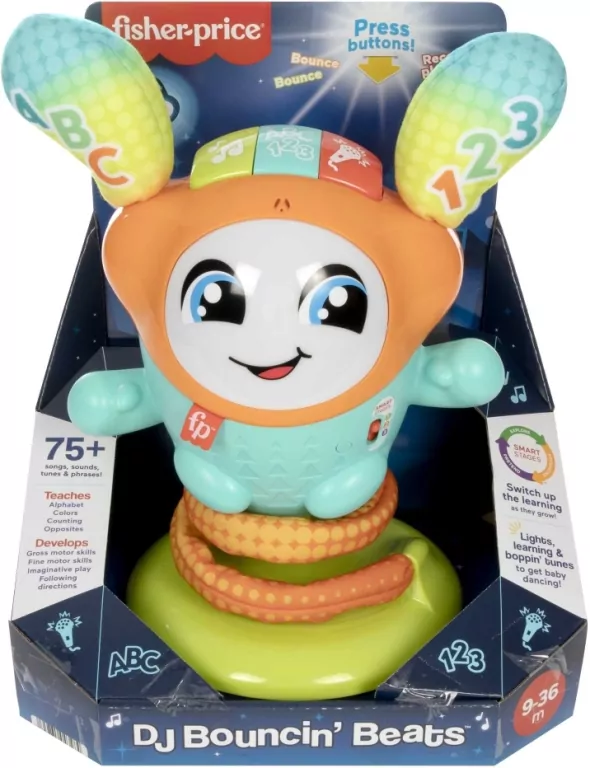 Tańczący DJ. Fisher Price - tantis.pl
