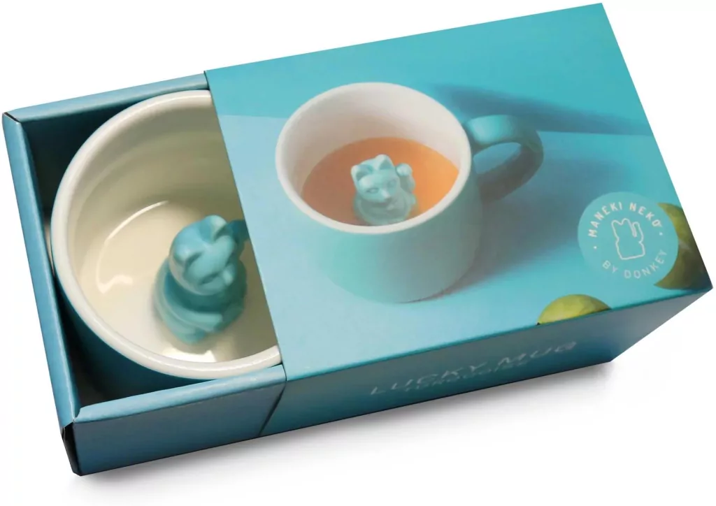 Kubek szczęścia turkusowy - tantis.pl