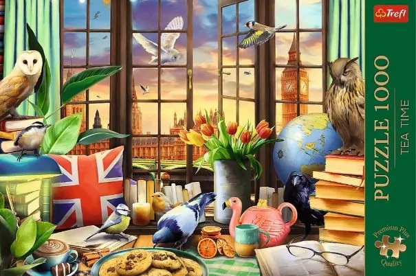 Puzzle 1000 Wszystko co brytyjskie TREFL - tantis.pl