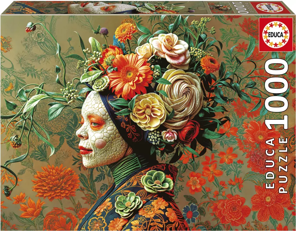 Puzzle 1000 Królowa jaszczurek - tantis.pl