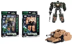 Robot 2w1 czołg mix