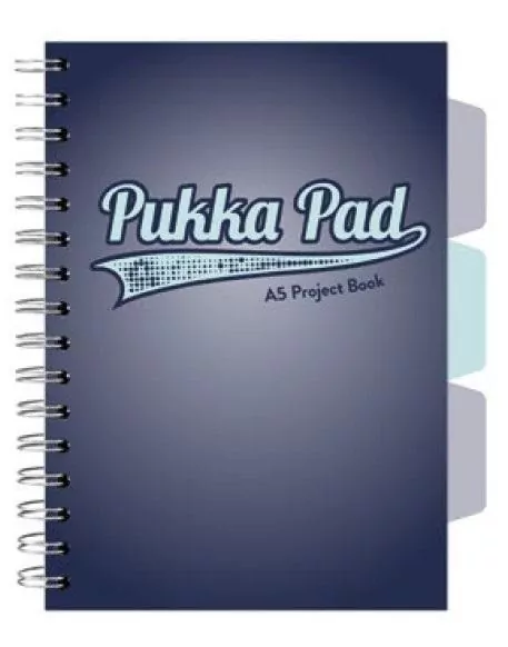 Project Book Navy A5/100K kratka granatowy - tantis.pl