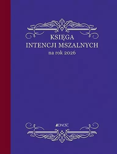 Księga intencji mszalnych na rok 2026 A5 - tantis.pl