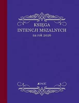 Księga intencji mszalnych na rok 2026 A5