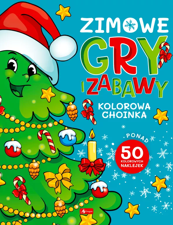 Zimowe gry i zabawy. Kolorowa choinka - tantis.pl