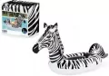 Dmuchany materac zebra LED 254x142cm - tantis.pl