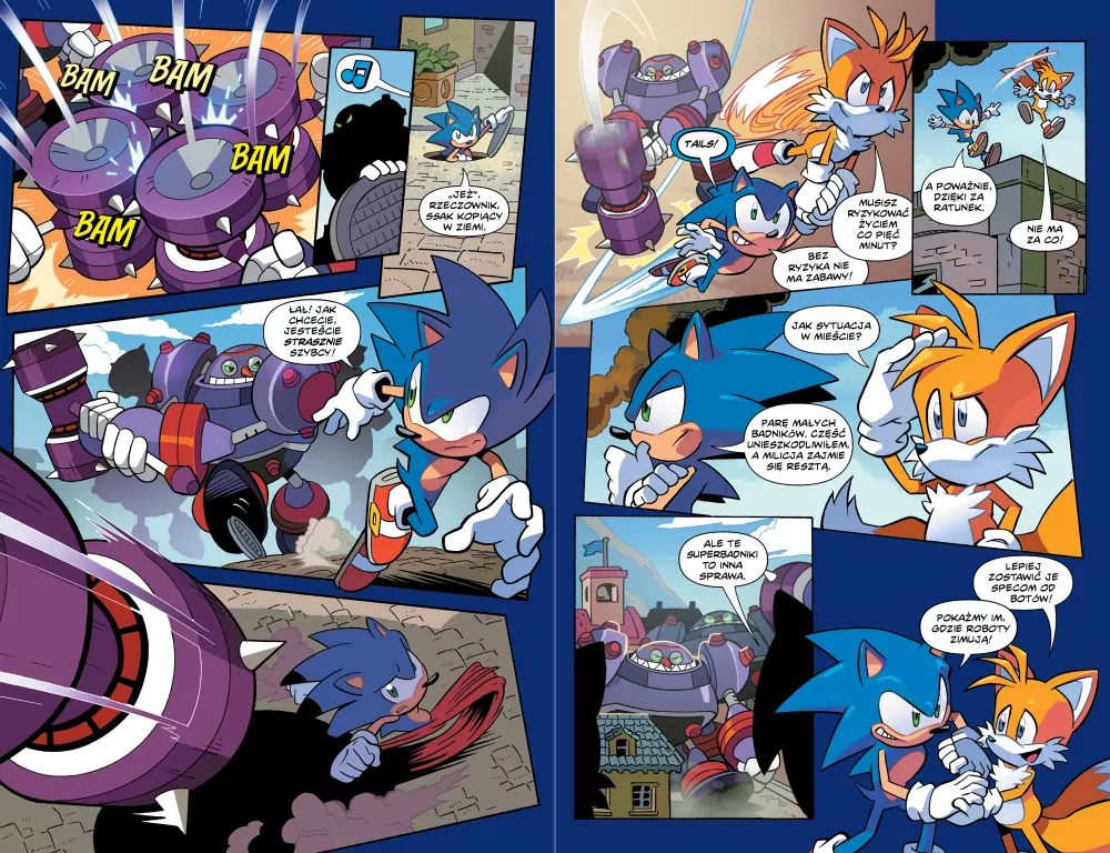 Sonic the Hedgehog T.1 Punkt zwrotny 1 - tantis.pl
