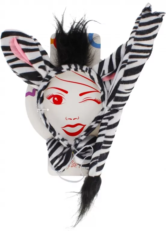 Strój. Zebra. Zestaw z ogonkiem - tantis.pl