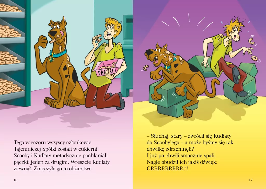 Scooby-Doo! Znikające pączki - tantis.pl