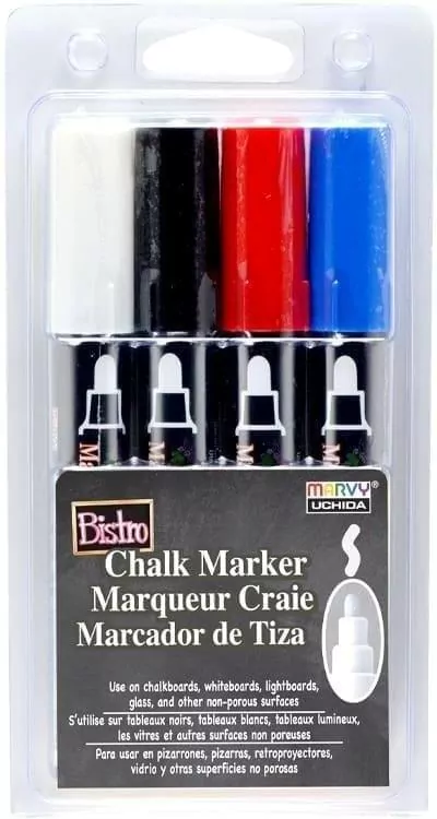 Markery kredowe Bistro Chalk 4 kolory - tantis.pl