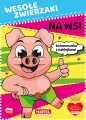 Wesołe zwierzaki. Na wsi + naklejki - tantis.pl