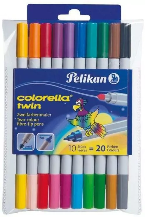 Pisaki. Colorella Twin, 20 kolorów - tantis.pl