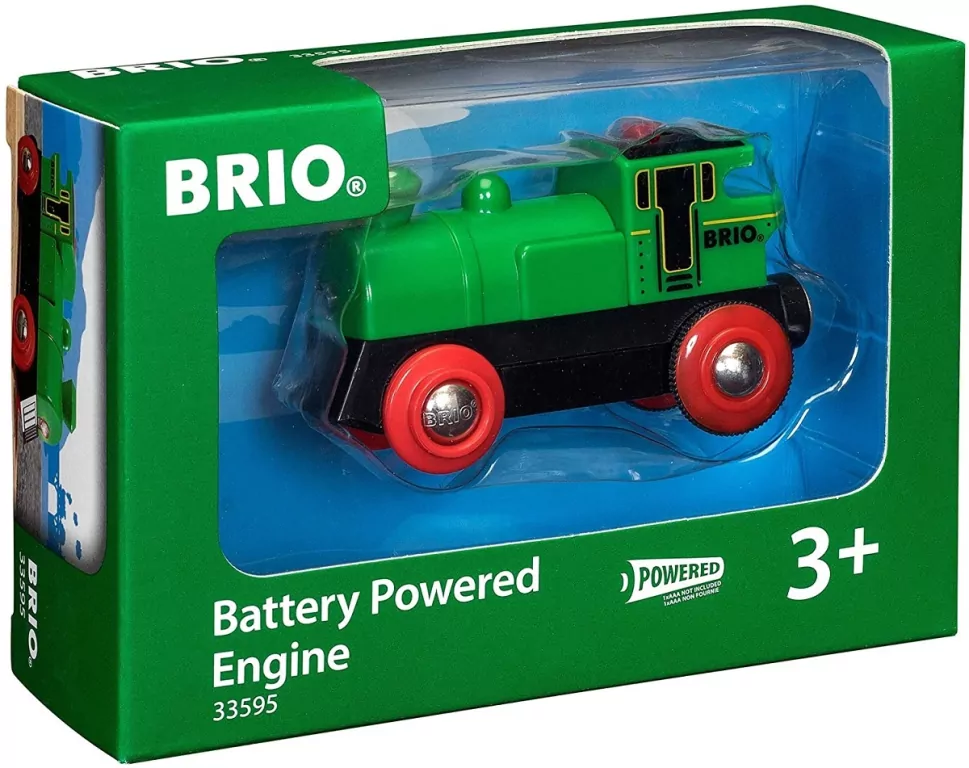 Brio. Parowóz zielony. 33595 - tantis.pl