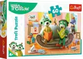 Trefl. Puzzle 60. Wspólne czytanie bajek Trefliki - tantis.pl