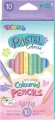Kredki ołówkowe okrągłe. Colorino Kids. Pastel. 10 kolorów - tantis.pl