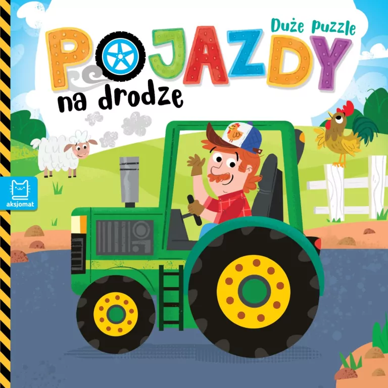 Duże puzzle. Pojazdy na drodze - tantis.pl
