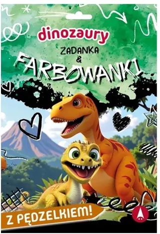 Dinozaury. Zadanka & farbowanki - tantis.pl