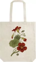 Torba bawełniana. Szoperka. Nasturcja