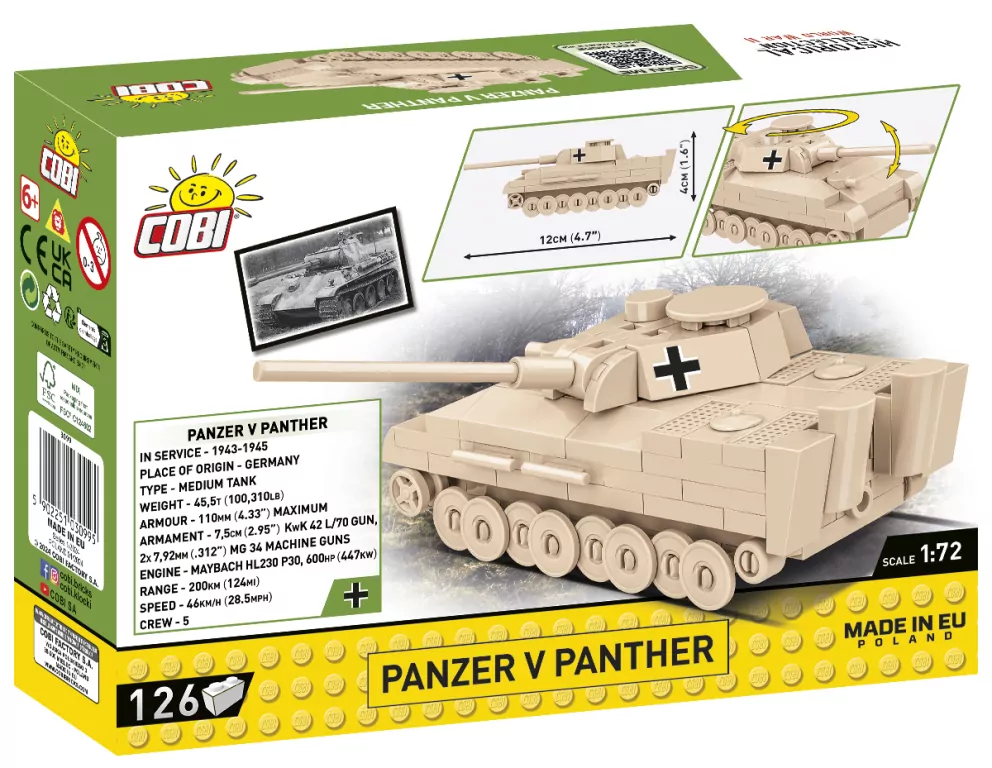 Historical Collection World War II Panzer V Panthe - tantis.pl